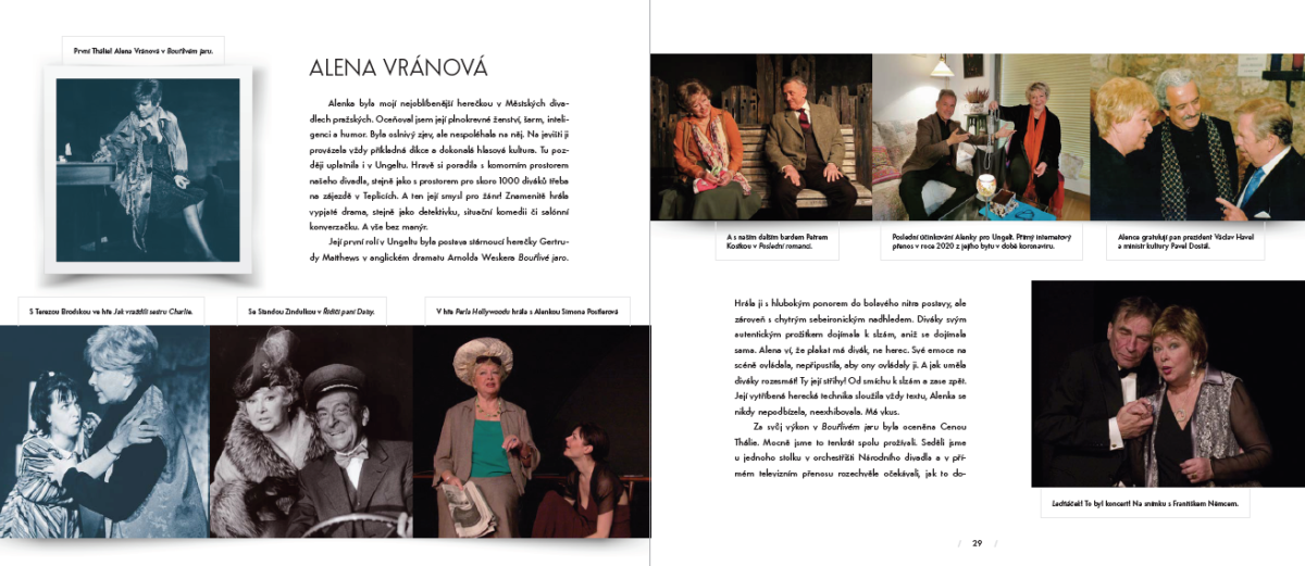 Alena Vránová v knize